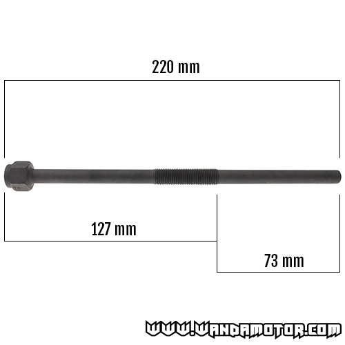 Clutch puller CV Tech P80, Polaris 220mm